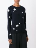 星星嵌花毛衣