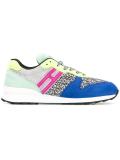 panelled sneakers 