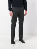 silm fit trousers