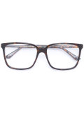 tortoiseshell square glasses