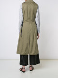 Sleeveless Belted风衣
