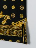baroque print leggings