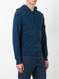 zipped hoodie