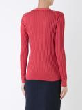 wide ribbed design cardigan