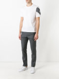 arm print T-shirt