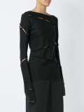 panelled blouse