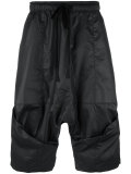 drop-crotch shorts