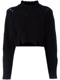 ribbed knitted sweater