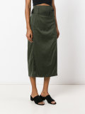 belted pencil skirt 