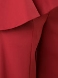 pleated trim palazzo pants