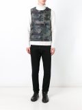 quilted zipped vest