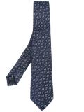 geometric pattern tie