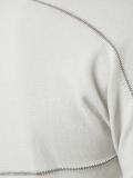 rear zip detail T-shirt 