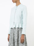 flared hem jacket 