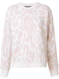 leopard print jumper