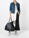 logo motif tote