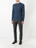cable knit jumper