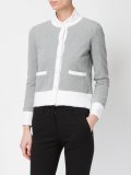 contrast cardigan