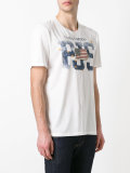 flag patch T-shirt