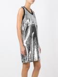 sequinned tank dress