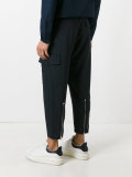 cargo pocket cropped trousers