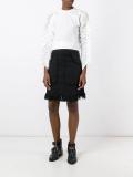 frilled sweatshirt 
