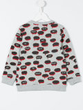 speech bubble print sweatshirt