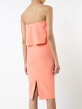 flared trim dress