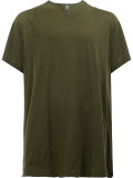 slit neck T-shirt