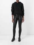 skinny leather trousers