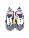 panelled sneakers