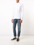 button down collar plain shirt