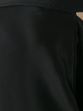 draped off shoulder top