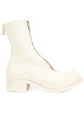 front zip boots