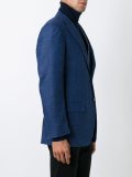 buttoned long sleeve blazer