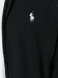 logo embroidered zipped sweatshirt