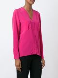 collarless shirt