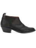 almond toe ankle boots