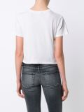 Babe print cropped T-shirt