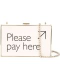 'Please Pay Here'手拿包