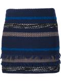 striped knit skirt