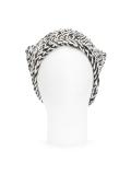 bicolour knit beanie
