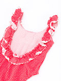 dotted swimsuit 