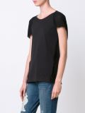 contrast panel T-shirt
