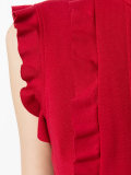 ruffled mini dress