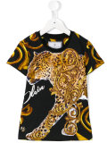 leopard print T-shirt 