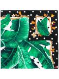 banana leaf print scarf