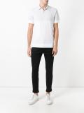 two-tone polo shirt
