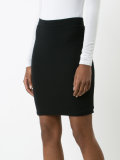 stretch mini skirt