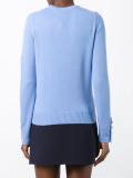 buttoned cuffs jumper